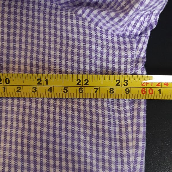 BLACK BROWN 1826 SZ 15.5 Classic Fit Egyptian Cotton Lavendar Button Up Shirt - Picture 13 of 14